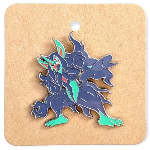 Pokemon Enamel Pin: Grimmsnarl - Picture 4 of 4